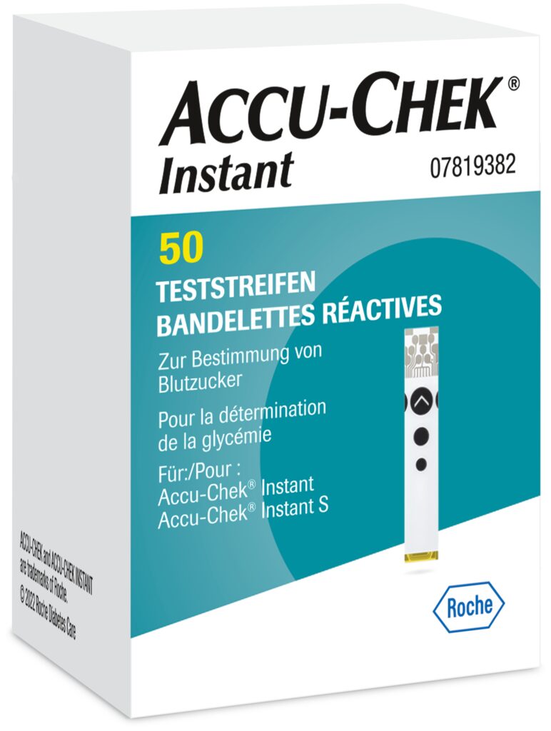 Alternative view of Blutzucker - Teststreifen zu Accu-Chek Geräte